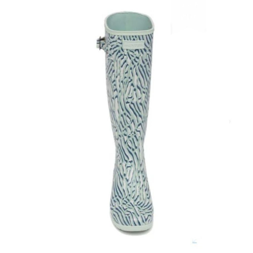 Hunter Refined Tall Coral Print Waterproof Boot - Picture 2 of 9
